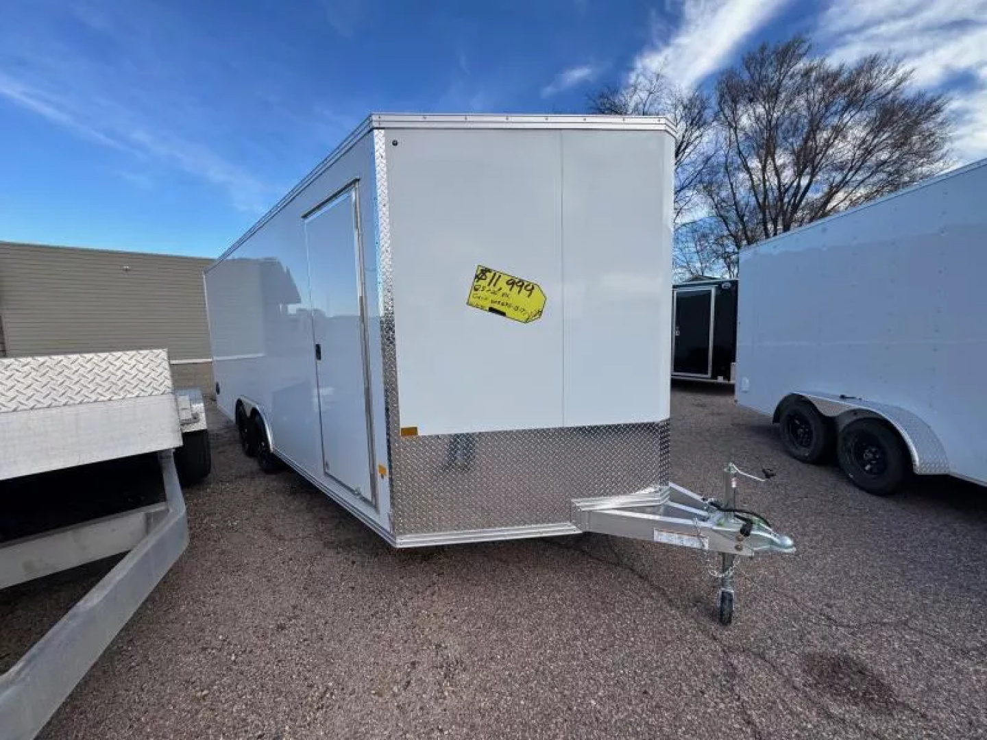 New 2026 Alcom-Stealth 8.5x20 All Aluminum Cargo / Enclosed Trailer