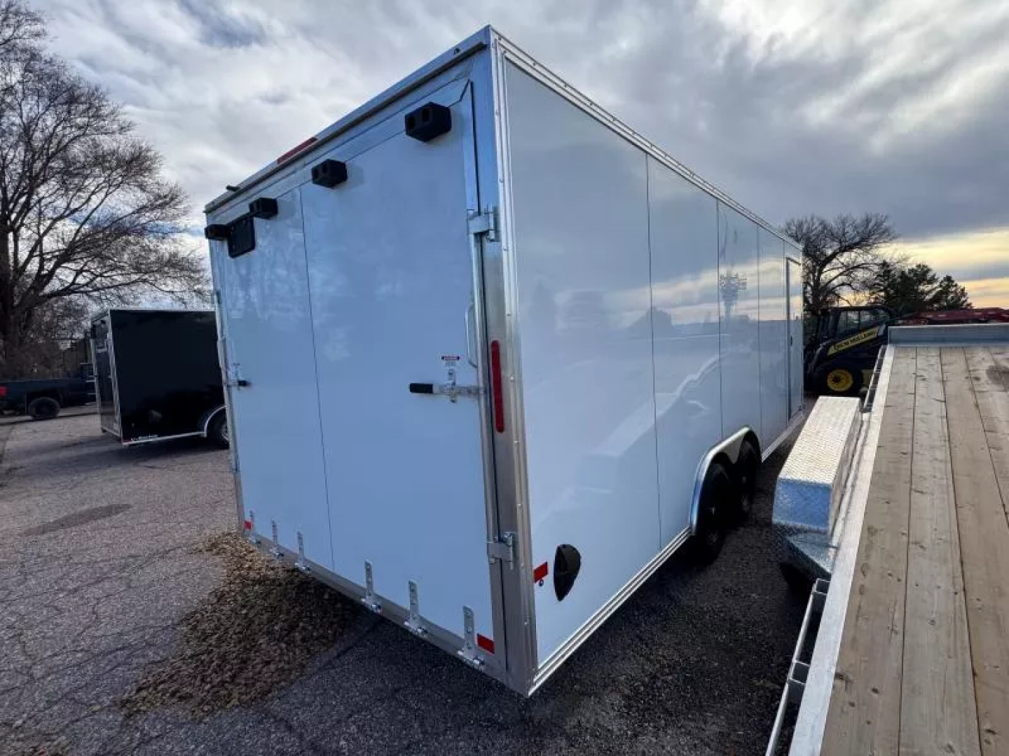 New 2026 Alcom-Stealth 8.5x20 All Aluminum Cargo / Enclosed Trailer