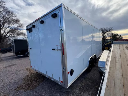 New 2026 Alcom-Stealth 8.5x20 All Aluminum Cargo / Enclosed Trailer