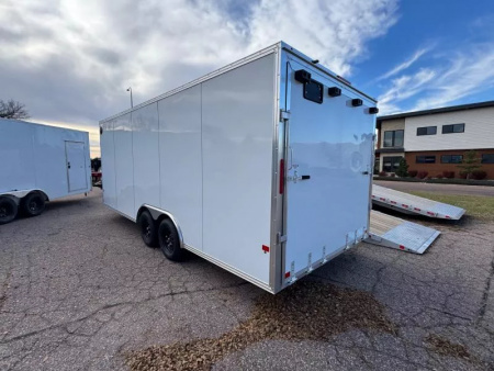 New 2026 Alcom-Stealth 8.5x20 All Aluminum Cargo / Enclosed Trailer