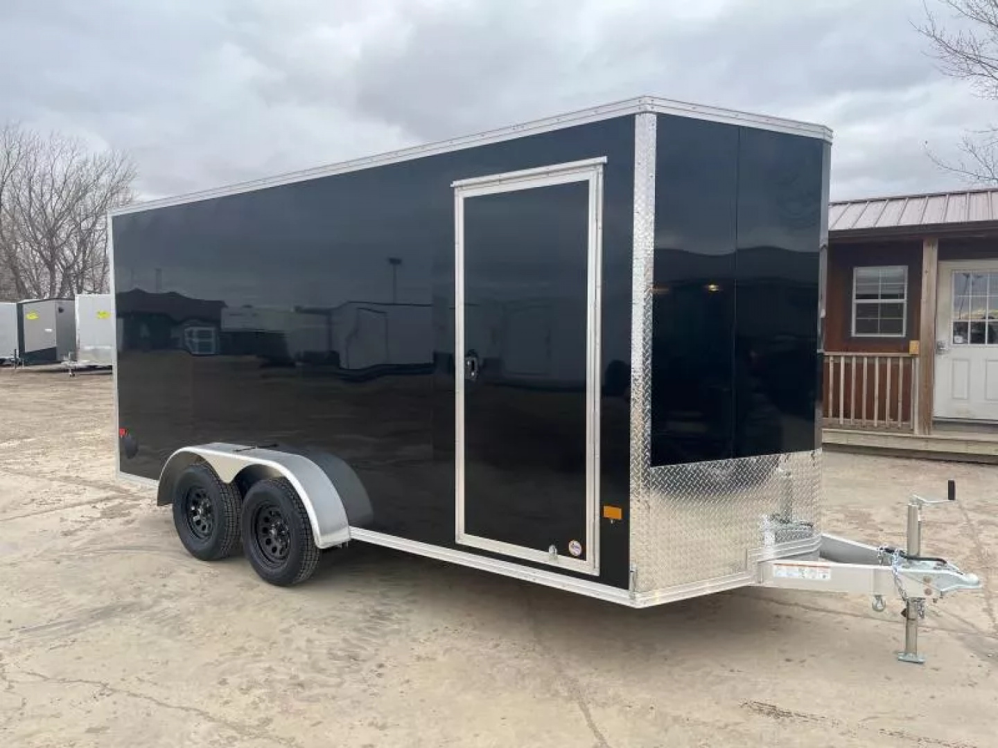 New 2026 Alcom-Stealth 7x16 All Aluminum Cargo / Enclosed Trailer