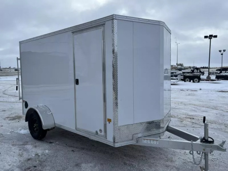 New 2026 Alcom-Stealth 6x12 All Aluminum Cargo / Enclosed Trailer