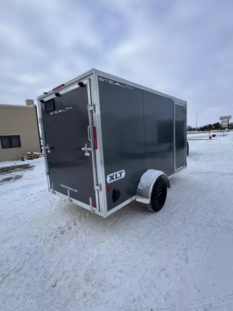 New 2026 Alcom-Stealth 6x12 All Aluminum Cargo / Enclosed Trailer