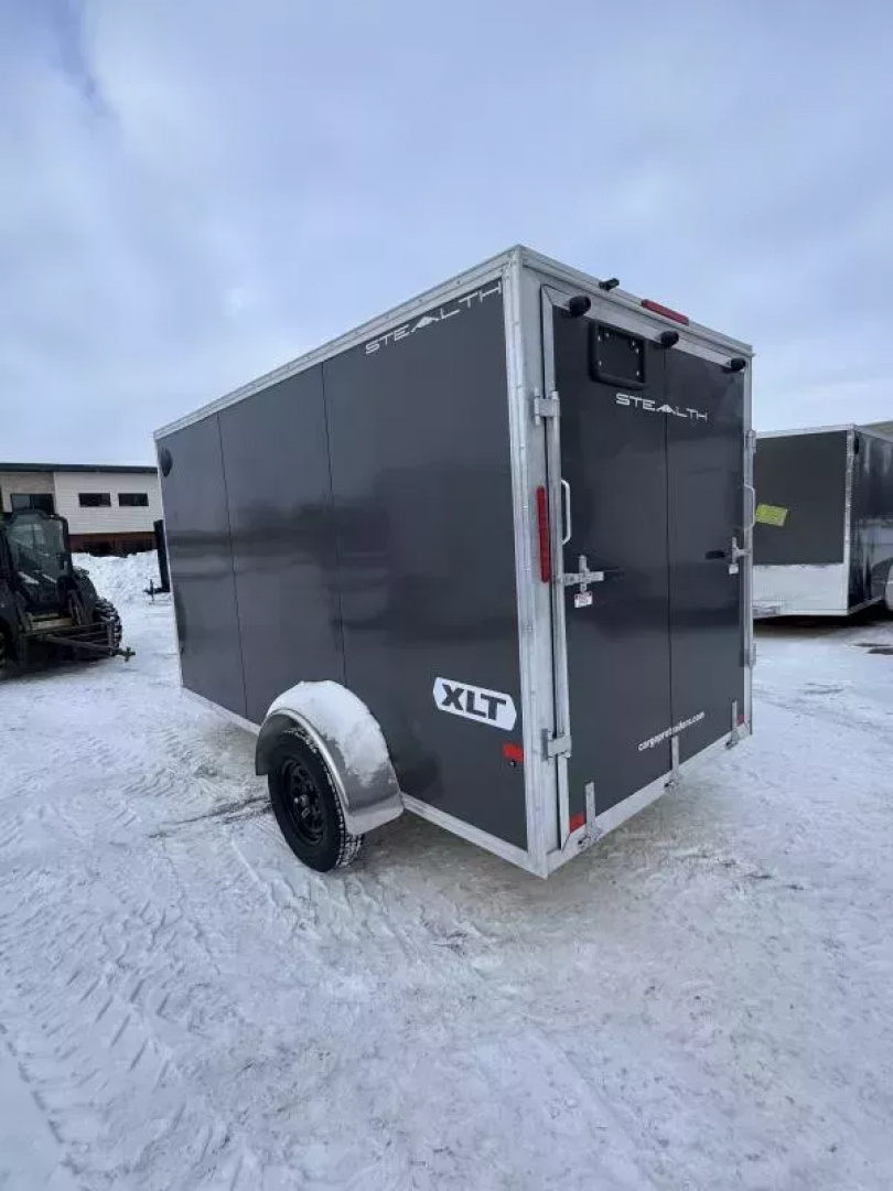 New 2026 Alcom-Stealth 6x12 All Aluminum Cargo / Enclosed Trailer