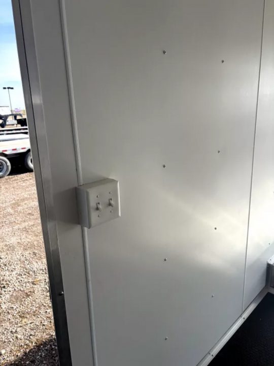 Used 2024 ALCOM PREMIUM 34FT ALCOM ALL ALUMINUM PREMIUM ENCLOSED CAR HAULER Cargo / Enclosed Trailer