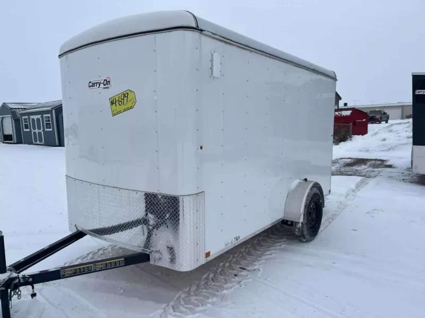 New Carry-On 6x12 Enclosed Cargo Trailer w/ ramp door/ extra height  Cargo / Enclosed Trailer