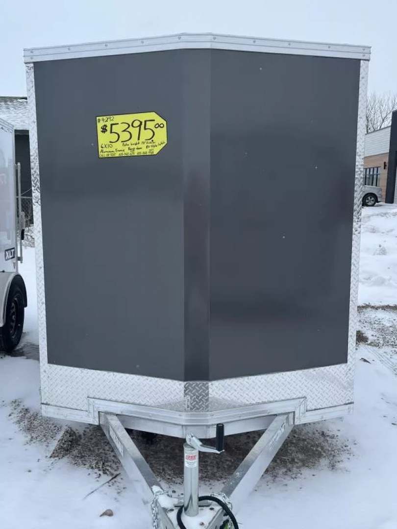 New 2026 Alcom-Stealth 6x10 All Aluminum Cargo / Enclosed Trailer