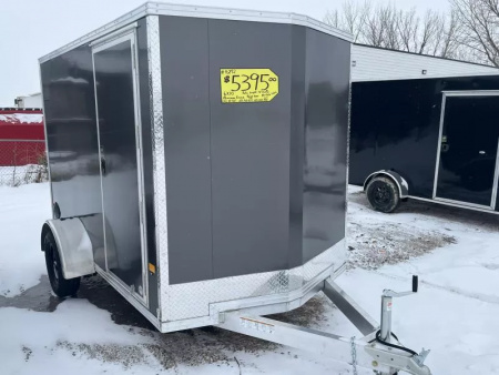 New 2026 Alcom-Stealth 6x10 All Aluminum Cargo / Enclosed Trailer