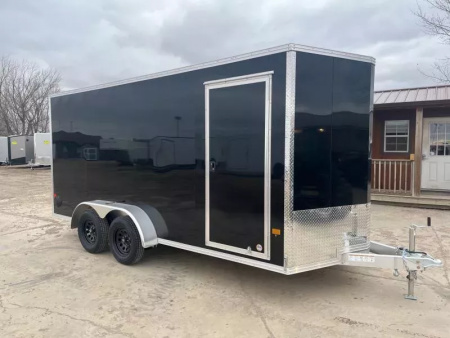New 2026 Alcom-Stealth 7x16 All Aluminum Cargo / Enclosed Trailer