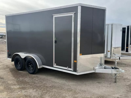 New 2026 Alcom-Stealth 7x14 All Aluminum Cargo / Enclosed Trailer
