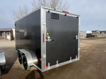 New 2026 Alcom-Stealth 7x14 All Aluminum Cargo / Enclosed Trailer