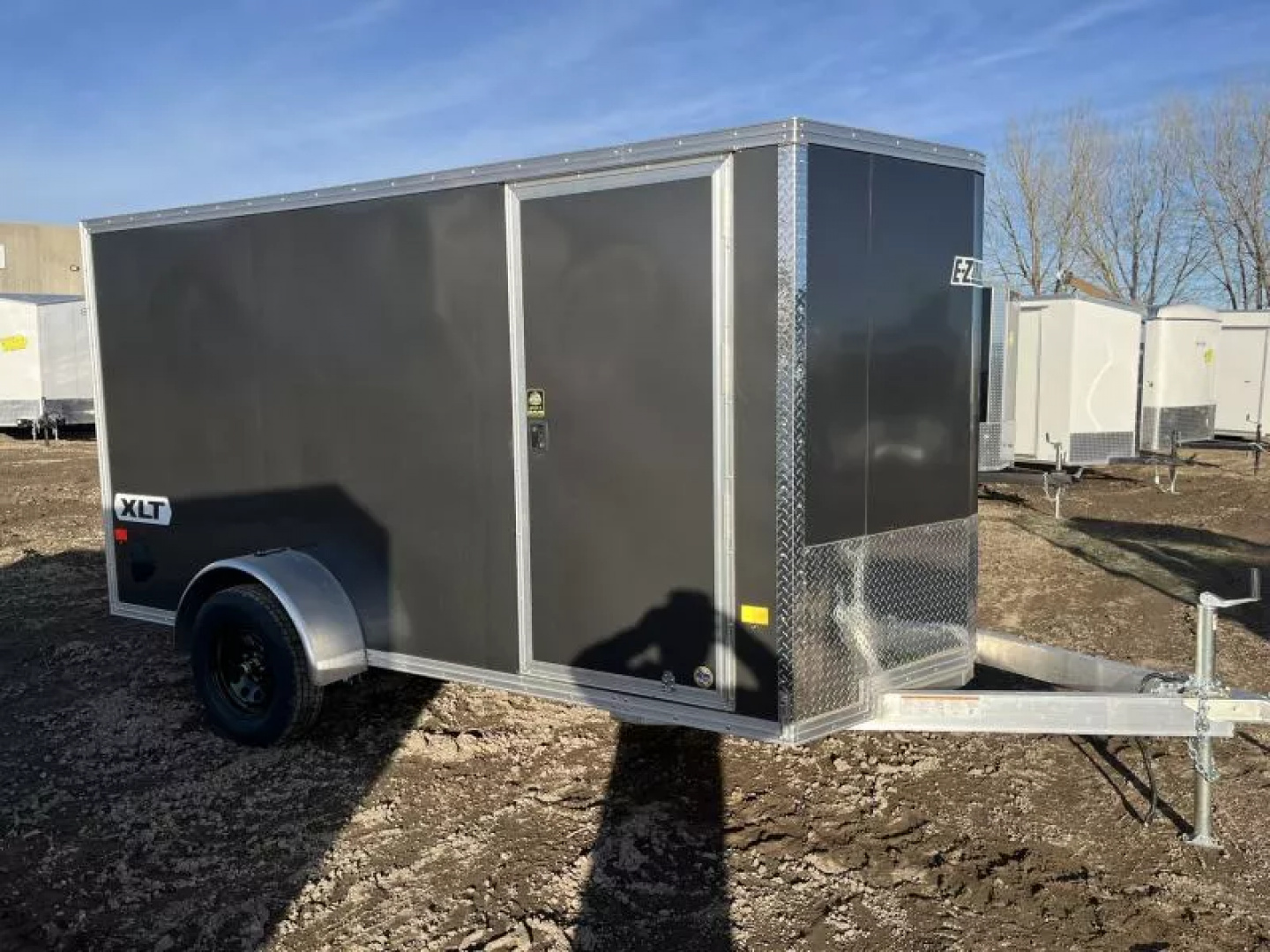 New 2026 Alcom-Stealth 6x12 All Aluminum Cargo / Enclosed Trailer