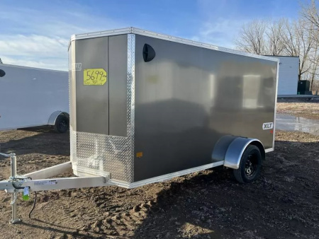 New 2026 Alcom-Stealth 6x12 All Aluminum Cargo / Enclosed Trailer