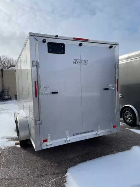 New 2026 Alcom-Stealth New 2025 Alcom 7x14 All aluminum ~ 4 year warranty  Cargo / Enclosed Trailer