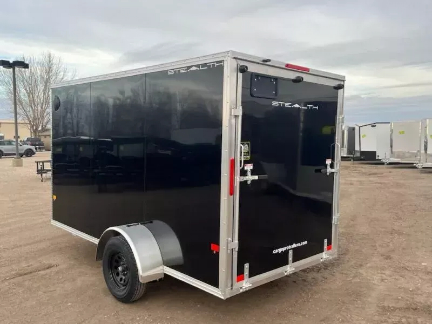 New 2026 Alcom-Stealth 6x12 All Aluminum Cargo / Enclosed Trailer