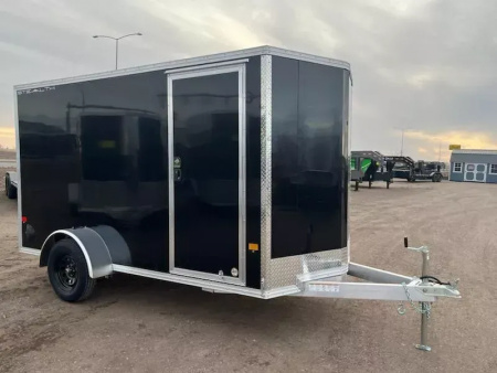 New 2026 Alcom-Stealth 6x12 All Aluminum Cargo / Enclosed Trailer