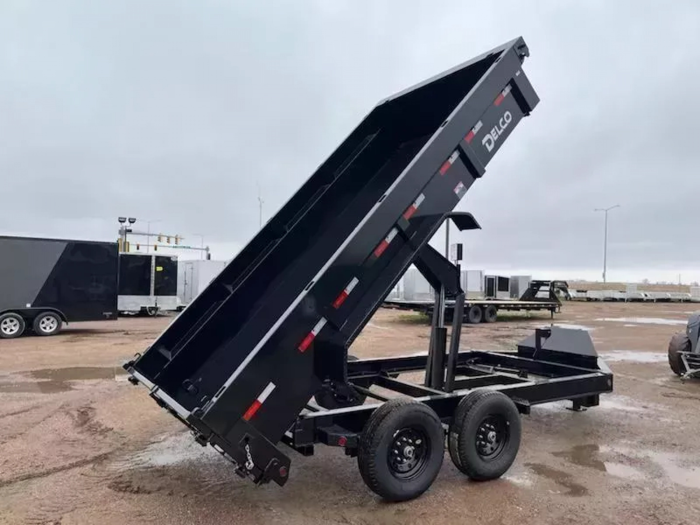 New 2025 Delco Trailers 83x16 HD Dump Trailer