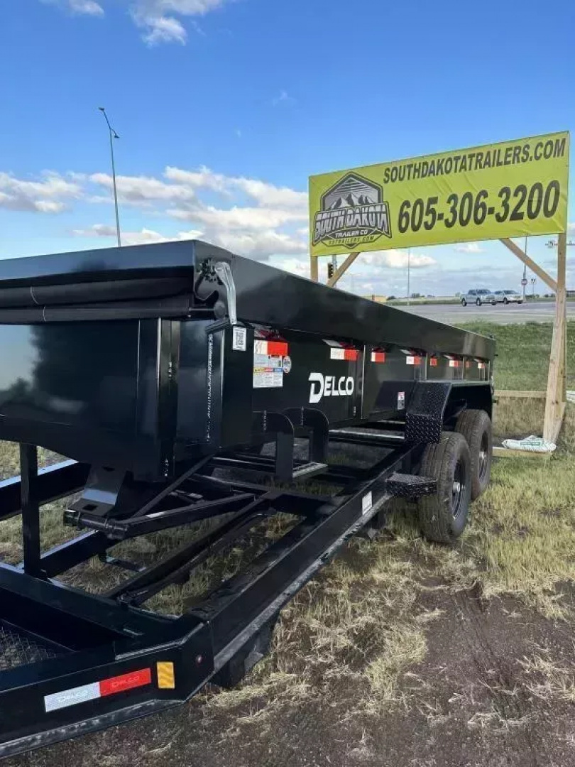 New 2025 Delco Trailers 83x16 HD Dump Trailer