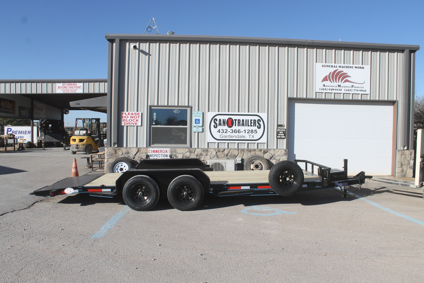 New 2026 Bellwether MFG 83"X20' TILT Equipment Hauler Utility Trailer