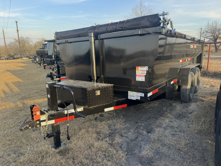 New 2026 Texas Pride Trailers DT71416KBP Dump Trailer