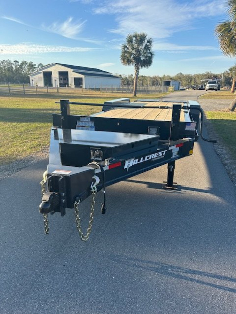 New 2026 Hillcrest Trailers 21K 21+3 Heavy Duty Tri-Axle Equipment Trailer