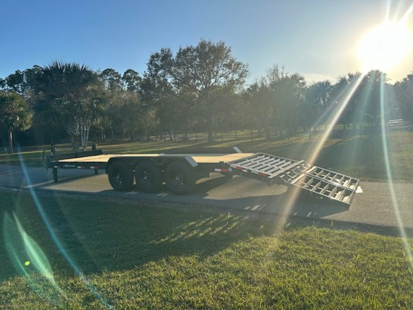 New 2026 Hillcrest Trailers 21K 21+3 Heavy Duty Tri-Axle Equipment Trailer