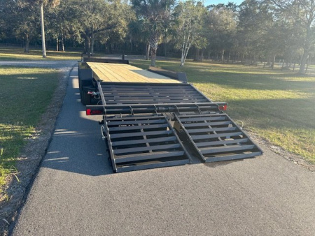 New 2026 Hillcrest Trailers 21K 21+3 Heavy Duty Tri-Axle Equipment Trailer