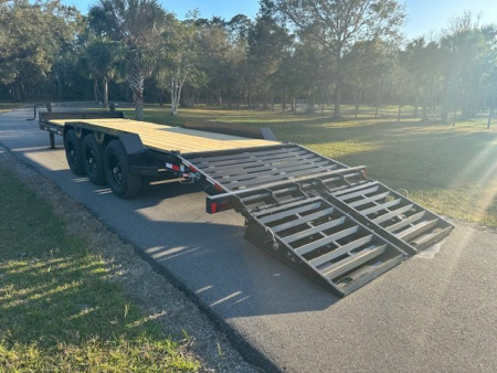 New 2026 Hillcrest Trailers 21K 21+3 Heavy Duty Tri-Axle Equipment Trailer