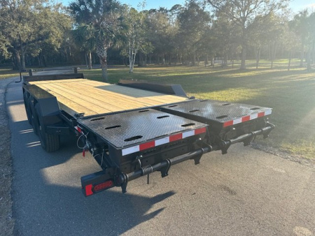 New 2026 Hillcrest Trailers 21K 21+3 Heavy Duty Tri-Axle Equipment Trailer