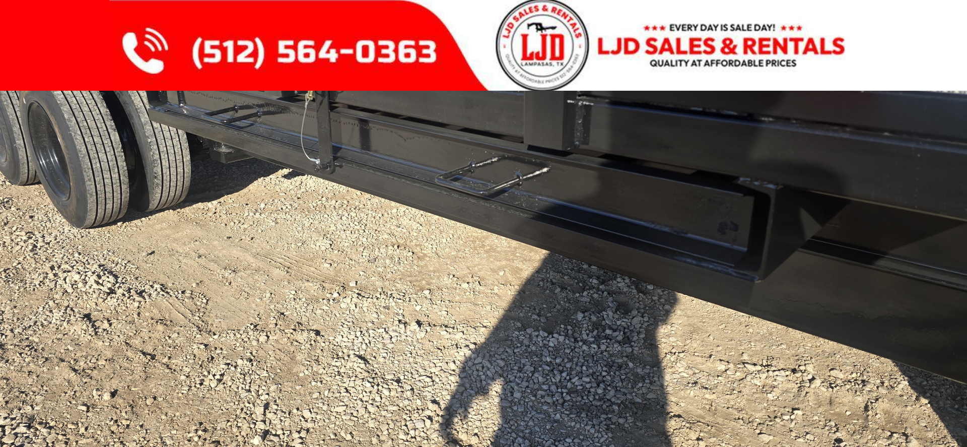 New 2026 US Built 8' X 20' X 4' Dump Trailer 25,990k GVWR