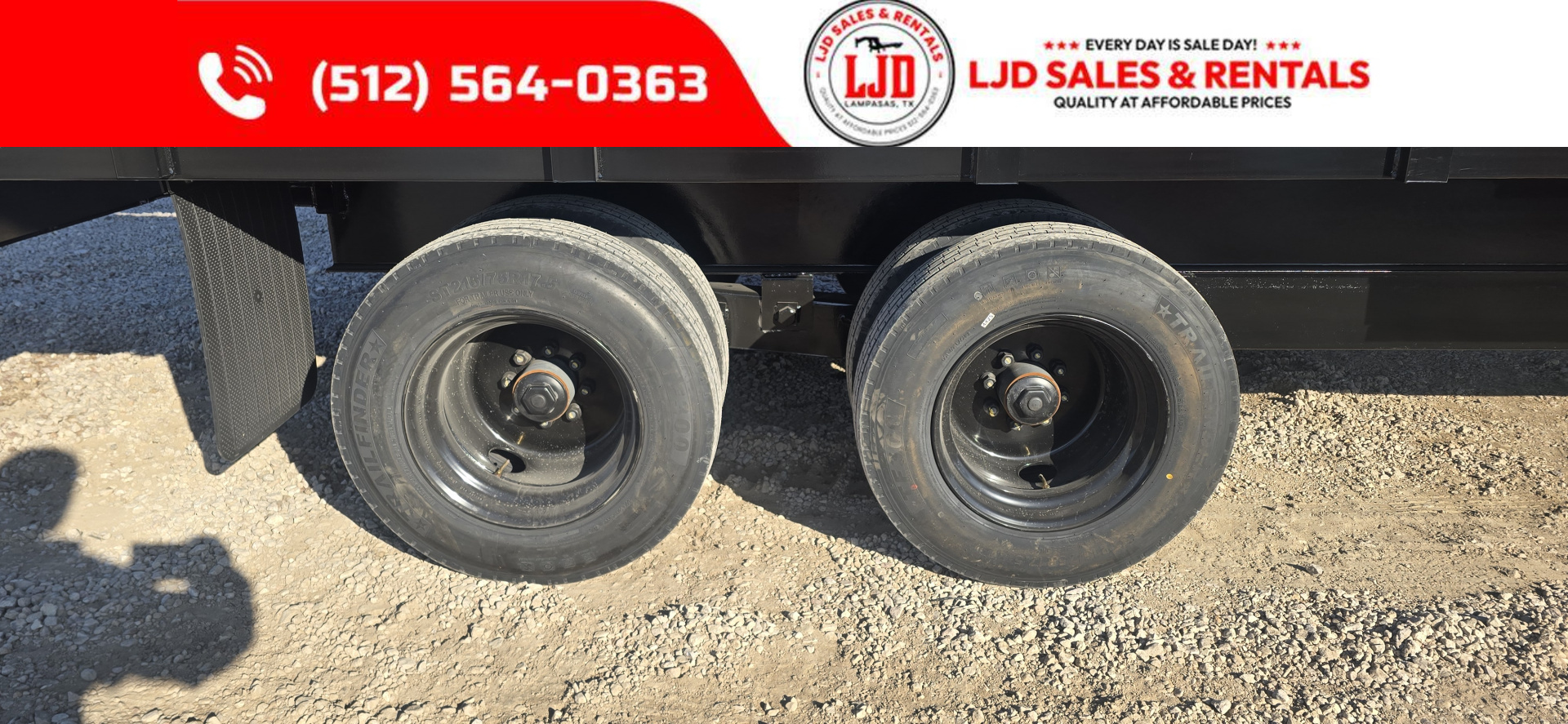 New 2026 US Built 8' X 20' X 4' Dump Trailer 25,990k GVWR