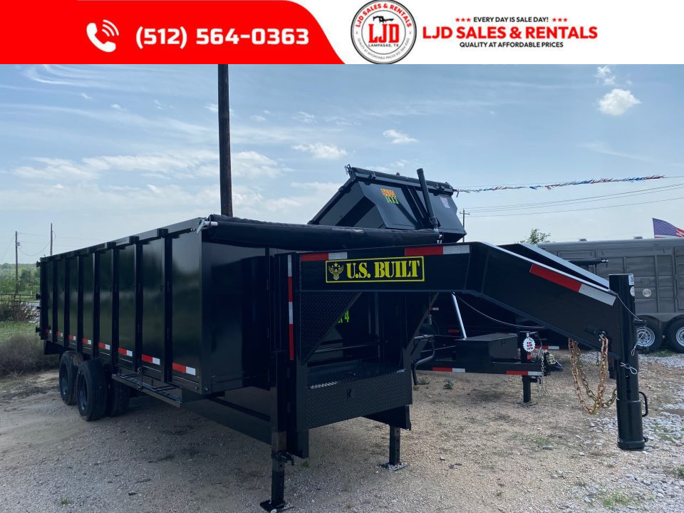New 2026 US Built -20' X 4' Dump Trailer Dually- 26k GVWR - 18 Ply Tires-