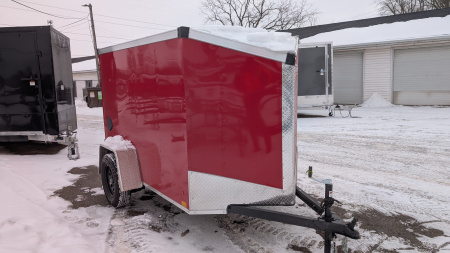 New 2026 Stealth 5 x 8 Enclosed Trailer w/Barn Door(Single) Cargo / Enclosed Trailer