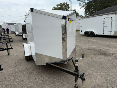 New 2026 5 X 8 Stealth Enclosed Trailer with Ramp