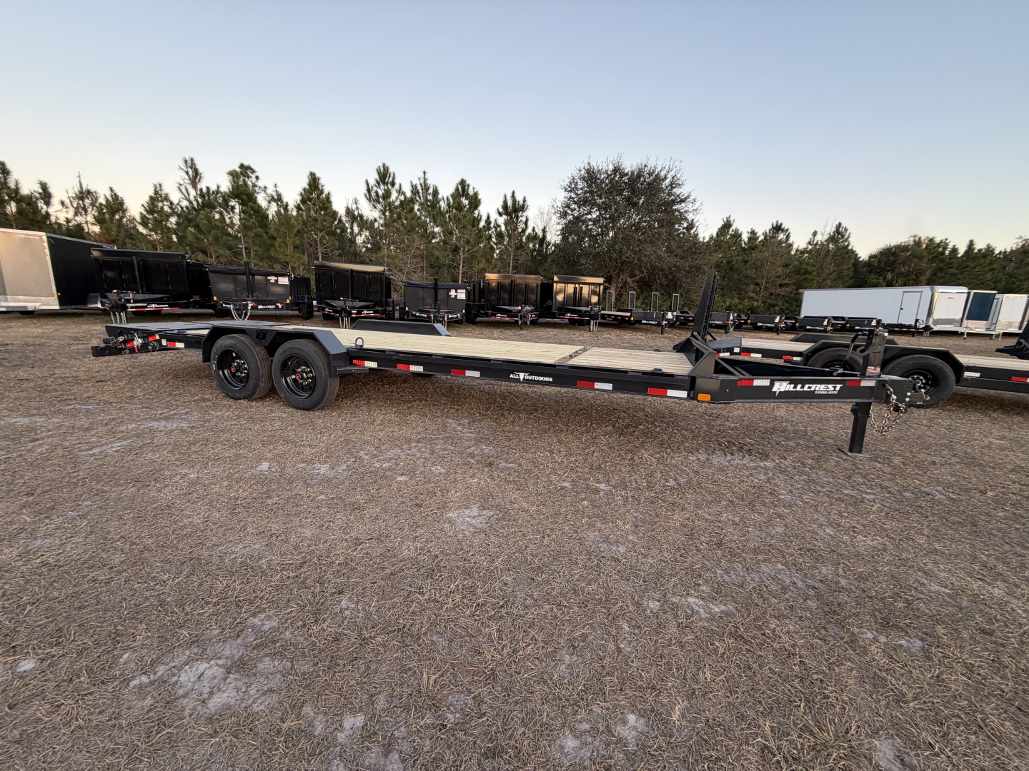 New 2026 Hillcrest Trailers 17.6K 21+3 I-Beam Equipment Trailer