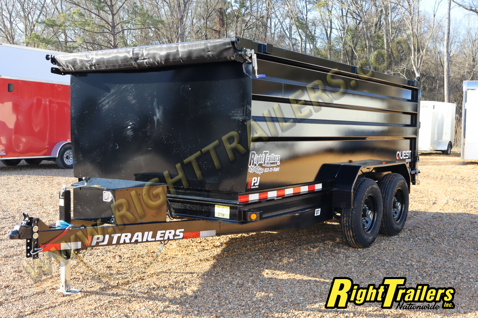 New 2026 7X14 PJ DUMP TRAILER