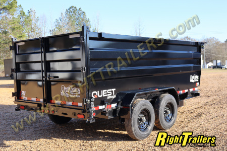 New 2026 7X14 PJ DUMP TRAILER