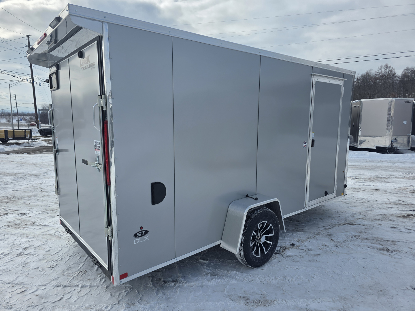 New 2026 Look Trailers ST DLX 6X14 - RAMP Cargo / Enclosed Trailer
