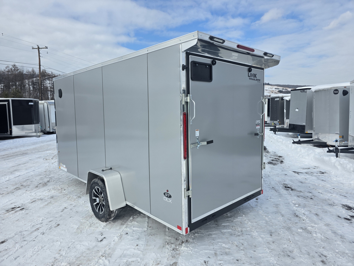 New 2026 Look Trailers ST DLX 6X14 - RAMP Cargo / Enclosed Trailer
