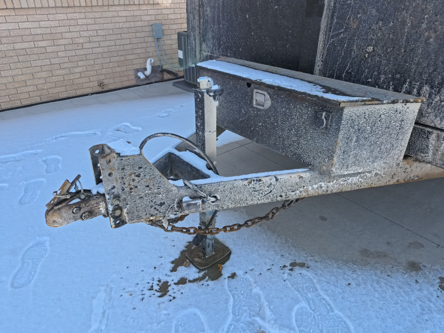 Used 2015 Sure-Trac 82 x 14 Dump Trailer with 14,000 lb. GVWR -Black