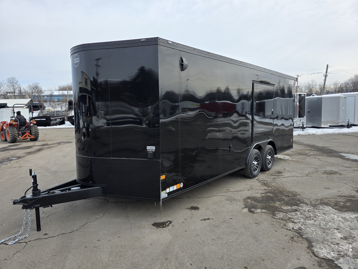 New 2026 Wells Cargo REVV 8.5X20 10K RACE Car / Racing Trailer