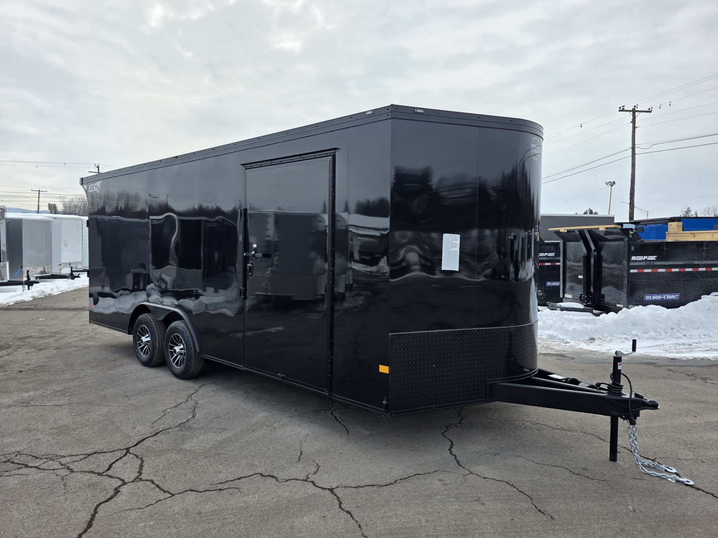 New 2026 Wells Cargo REVV 8.5X20 10K RACE Car / Racing Trailer