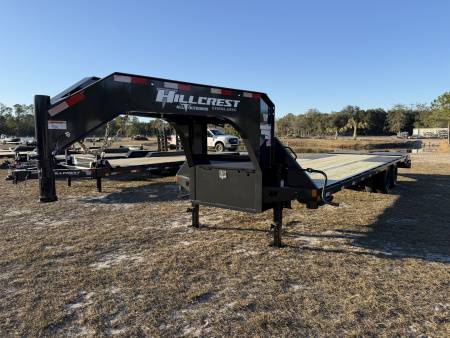 New 2026 Hillcrest Trailers 22.9K 25+5 (30') Gooseneck Deckover Trailer