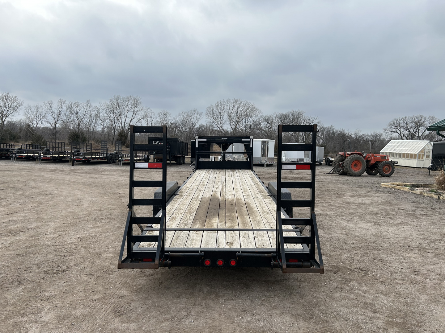 Used 2021 PJ Trailers 83"x26' Equipment Trailer