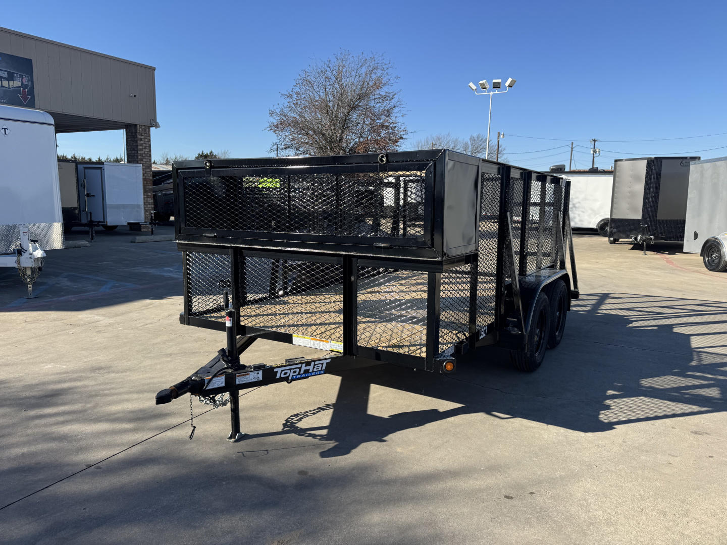 New 2026 Top Hat Trailers LS07 12X83 Landscape Trailer