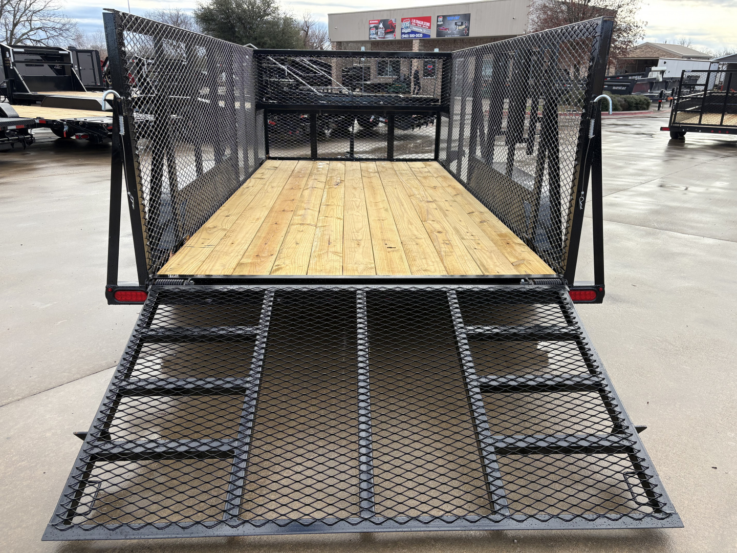 New 2026 Top Hat Trailers LS07 14X83 Landscape Trailer