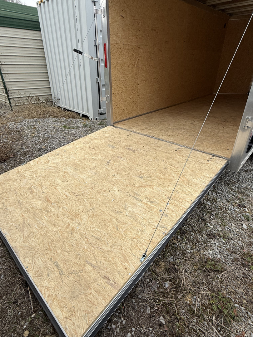 Used 2025 ALCOM STEALTH XLT 7X16 Cargo / Enclosed Trailer, ALL ALUMINUM FRAME , 7K GVWR