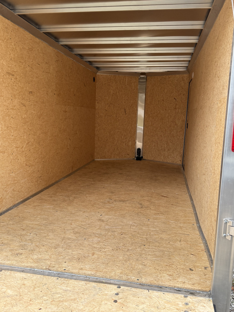 Used 2025 ALCOM STEALTH XLT 7X16 Cargo / Enclosed Trailer, ALL ALUMINUM FRAME , 7K GVWR