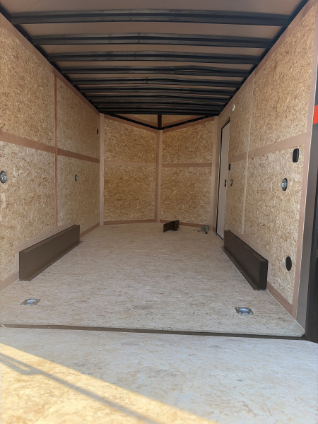 New 2026 Continental Cargo VHW714TA2-24 Cargo / Enclosed Trailer 7X14 TA RAMP DOOR (GVW:7000) WHITE