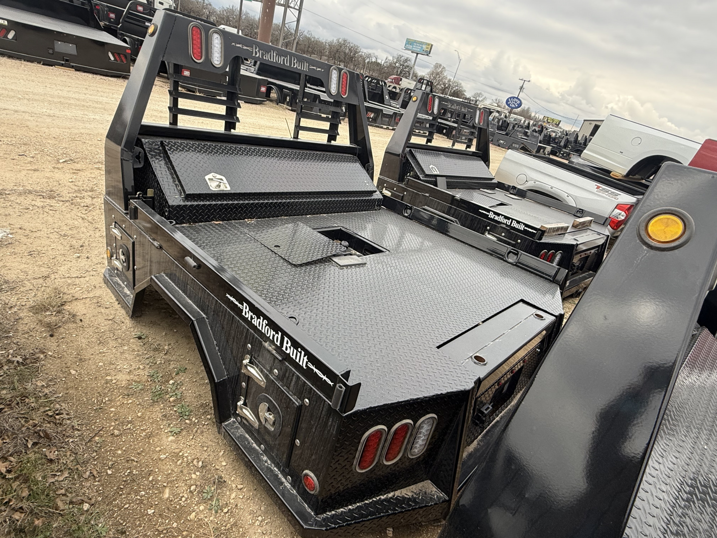 New 2025 Bradford Built 4 BOX UTILITY SPEARBED Truck Bed